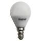 LAMPADA ECOSFERA LED FROST 5W 230V E14 3000K product photo Photo 01 2XS
