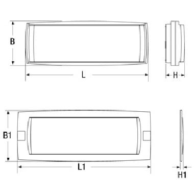 Log LED Lg11Wsa 1.5/3/4N 900Lm product photo Photo 02 3XL