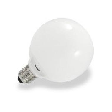 Lampada Fluorescente Sfera 9W E14 4000K product photo Photo 01 3XL