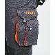Pantaloni leggeri da lavoro, grigio product photo Photo 03 2XS