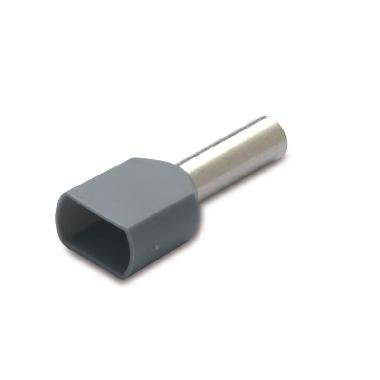 BUSS DIN GRIGIO 2X0,75-8 DIN 46228/4 (Conf. da 200 Pz.) product photo Photo 01 3XL