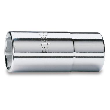 Chiavi a bussola con attacco quadro femmina 1/2', tipo lungo bocca esagonale, cromate product photo Photo 01 3XL