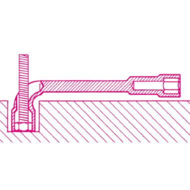 Chiavi a pipa doppie esagonali - poligonali cromate product photo Photo 01 3XL