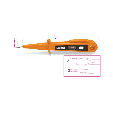 Giravite cercafase 125/250V doppio isolamento product photo Photo 01 3XL