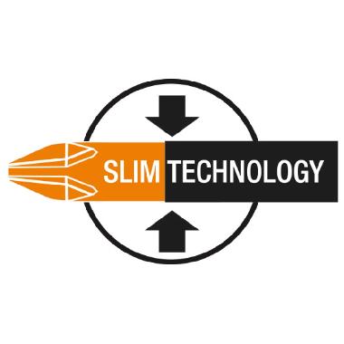 Giravite slim per viti senza testa con intaglio product photo Photo 02 3XL