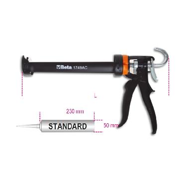 Pistola ad alta spinta per ancoranti chimici e cartucce standard product photo Photo 01 3XL