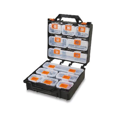 Valigia organizer con 12 vaschette asportabili, vuota product photo Photo 03 3XL