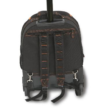 Zaino portautensili in tessuto tecnico con ruote, vuoto product photo Photo 02 3XL