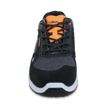 Scarpe in pelle scamosciata e microfibra idrorepellenti con inserti in carbon product photo Photo 03 3XL