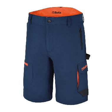 Bermuda leggeri da lavoro, multitasche elasticizzati Slim fit product photo Photo 01 3XL