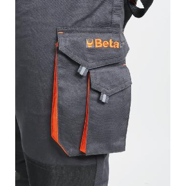 Pantaloni leggeri da lavoro, grigio product photo Photo 04 3XL