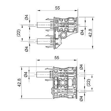 COPPIA CONN Y  6-10MMQ MC4-EVO2-STAUBLI product photo Photo 03 3XL