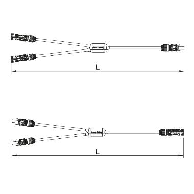 COPPIA CONN Y CABL 6MMQ MC4-EVO2-STAUBLI product photo Photo 02 3XL