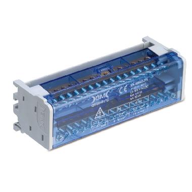 RIPARTITORE 2POLI 40A 17CONNESSIONI product photo Photo 01 3XL