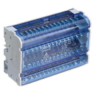 RIPARTITORE 4POLI 100A 15CONNESSIONI product photo Photo 02 3XL