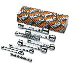 Serie di 8 chiavi a tubo doppie poligonali serie pesante (art. 930) product photo