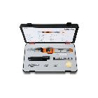 Saldatore a gas con 7 accessori in valigetta con base morbida di polietilene espanso product photo