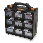 Valigia organizer con 12 vaschette asportabili, vuota product photo
