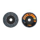 Dischi lamellari con tela abrasiva allo zirconio, supporto in plastica e lamella doppia product photo