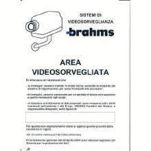 XTC00001 CARTELLO DI SEGN.TVCC product photo