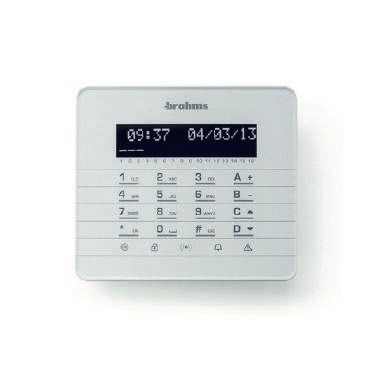 PXKTB TASTIERA LCD FLAT DA PARETE BIANCA product photo Photo 01 3XL