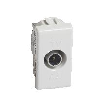 Matix - Presa TV passante 14dB 1M bianco product photo