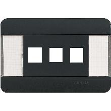 Btnet - placca autop 3P nera keystone product photo