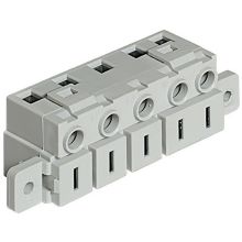 Morsettiera pentapolare da utilizzare per il cablaggio di tutte le prese interbloccate compatte product photo
