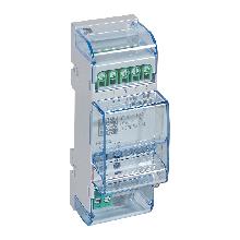 Attuatore a 2 rele 2 moduli DIN bus product photo