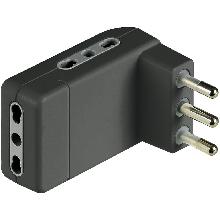 Kit - adattat.Corner 3 bipasso sp 16A gr product photo