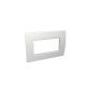 Interlink - placca 4mod LL tch colonne curv product photo Photo 01 2XS