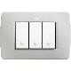 Luna - placca 3P grigio chiaro product photo Photo 02 2XS