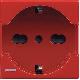 Axolute - presa std tedesco/italiano red product photo Photo 02 2XS