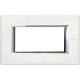 Axolute - placca 4P bianco Limoges product photo Photo 01 2XS