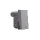 MatixGO - pulsante 1P NO NC 10A grigio product photo Photo 05 2XS
