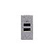 MatixGO - caricatore usb AC 1m grigio product photo Photo 03 2XS