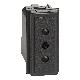 L.NOW - presa 2P+T 10A 250Vac nera product photo Photo 02 2XS