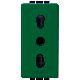 Living int - presa bipasso 2P+T verde product photo Photo 02 2XS