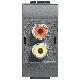 Living int - modulo doppio RCA product photo Photo 02 2XS