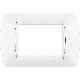 Living int - placca 3P bianco product photo Photo 01 2XS