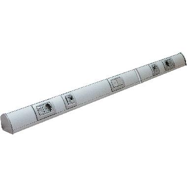 Interlink - canale postaz lavoro pvc 2m tec (Conf. da 2 Mt.) product photo Photo 01 3XL