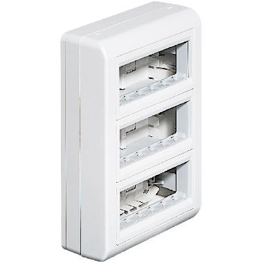 Interlink - centr multif 18 moduli bianco product photo Photo 01 3XL