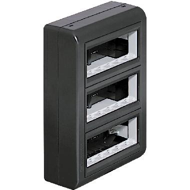 Interlink - centr multif 18 moduli grigio product photo Photo 02 3XL