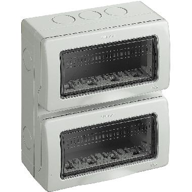 Idrobox matix - custodia IP55 8P vert product photo Photo 02 3XL