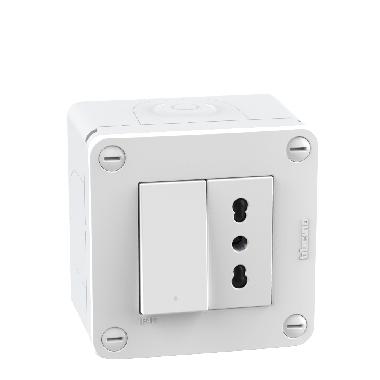 MatixGO - scatola IP40 + int + P17/11 2m w product photo Photo 02 3XL