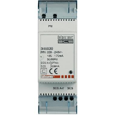 Alimentatore compatto 2DIN 230V product photo Photo 02 3XL
