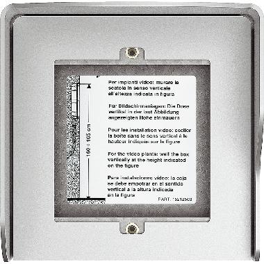 Scatola superficiale 1 modulo allmetal product photo Photo 02 3XL