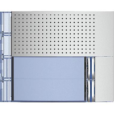 Frontale porter base 2 pulsanti allmetal product photo Photo 01 3XL