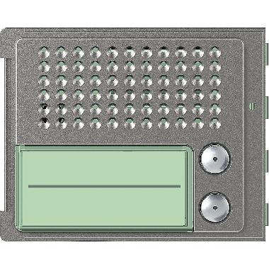 Frontale porter base 2 pulsanti Sfera Robur product photo Photo 02 3XL