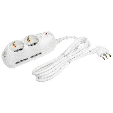 Mult-SLOT6 4+2 prese,sp.10A+int aut bianca product photo Photo 06 3XL